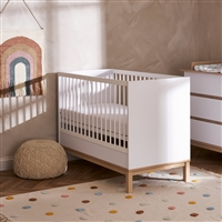 OBaby Astrid Mini Cot Bed â€“ White