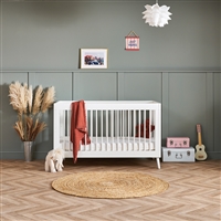 Obaby Maya Cot Bed Nordic White