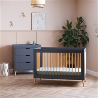 Obaby Maya Mini Scandi 2 Piece Room Set â€“ Slate