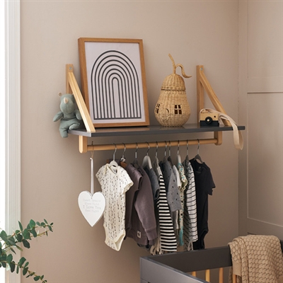 Obaby Maya Shelf Slate with Natural