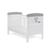 OBaby Grace Inspire Cot Bed  Hello World Koala Grey