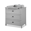Klups Oliver Chest of Drawers with Changing Tray Grey