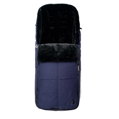 Osann Universal Footmuff With Double Zipper, Storage Compartments For Dummies & A Super Soft Lining - Indigo