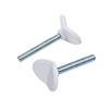 Safety 1st Y Spindle for Pressure Fit Gates White Pack of 2