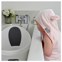 Shnuggle Wearable Baby Towel with Ears Pink