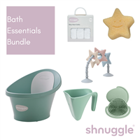 Shnuggle Baby Bath Bundle Eucalyptus