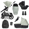 Silvercross Tide Sage/Silver Dream i-Size & Free Accessory Pack Bundle