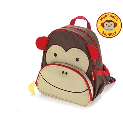 Skip Hop Zoo Little Kid Backpacks Monkey