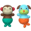 Skip Hop Zoo Mix & Match Flippers Monkey Dog