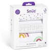 Snuz 3pc Crib Bedding Set â€“ Multi Rainbow