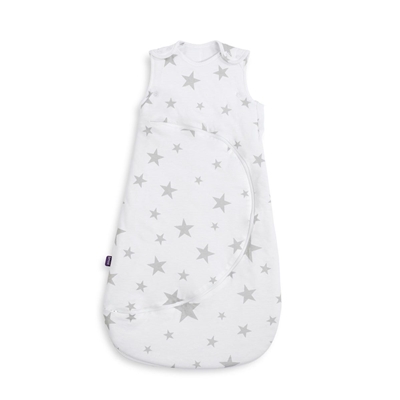 SnuzPouch Sleeping Bag Grey Stars 0-6mth 2.5tog