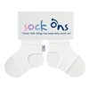 Sock Ons White 6-12m