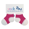 Sock Ons Fuchsia 0-6m