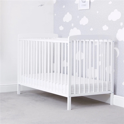 Baby Elegance Starlight Cot White