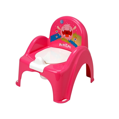 Tega Baby Potty Chair Monsters Pink