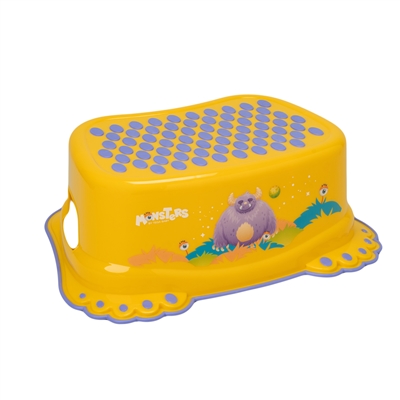 Tega Baby Step Stool Monsters Yellow