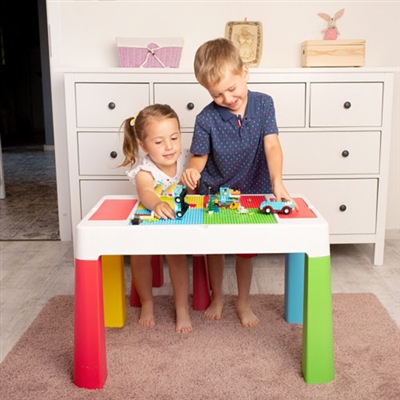 Tega Baby Multifun Table and Chair Multi Colour