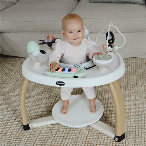 Tiny Love Stationary Activity Center Black & White Decor