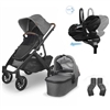 Uppababy Vista V2 Greyson Travel System With Maxi Cosi Pebble 360 PRO & Familyfix 360 PRO Base