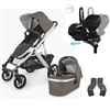 Uppababy Vista V2 Theo Travel System With Maxi Cosi Pebble 360 PRO & Familyfix 360 PRO Base