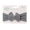 Ziggle Grey Top Bow Turban Headband