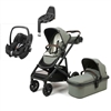 Babylo Zummi Halo Travel System  Sage Green with Maxi Cosi Pebble Pro and Familyfix 3 Base