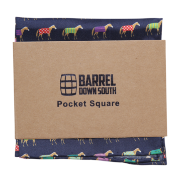 Multi Colored Horse Pocket Square