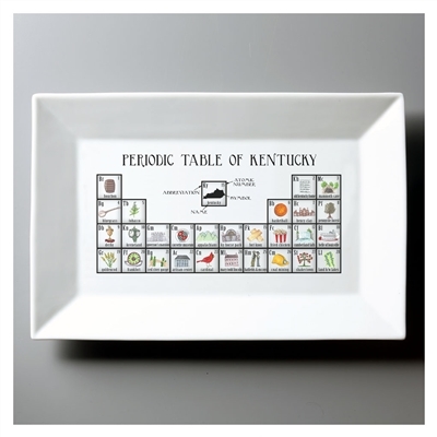 Porcelain Periodic Table of Kentucky