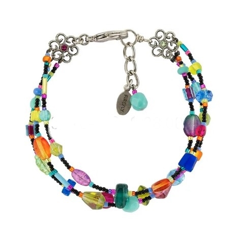 Firefly Silk Thread Bracelet MultiColor