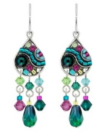 Firefly Mosaic Earring Emerald