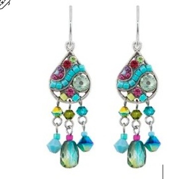 Firefly Mosaic Earring Teal