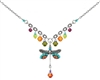 Firefly Dragonfly Necklace MultiColor