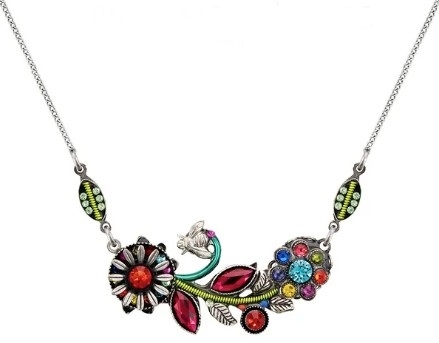 Firefly Botanical Flower Necklace MultiColor