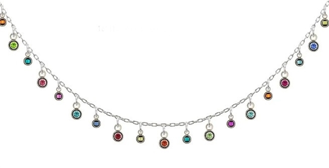 Firefly Bubbly Light Necklace Multicolor