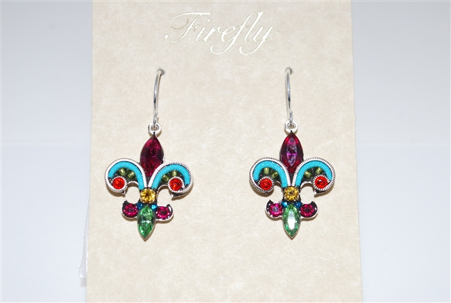 Firefly Fleur De Lis Earrings