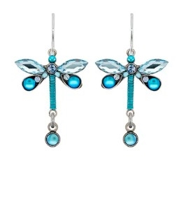 Firefly Moonlight Dragonfly Petite Earrings
