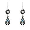 Firefly Flora Earring with Drop White Pearl