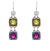 Firefly Rainbow Two Tier Drop Earring Multi Color