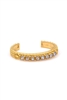 French Kande Gold Cuff Bracelet Ochre Delight