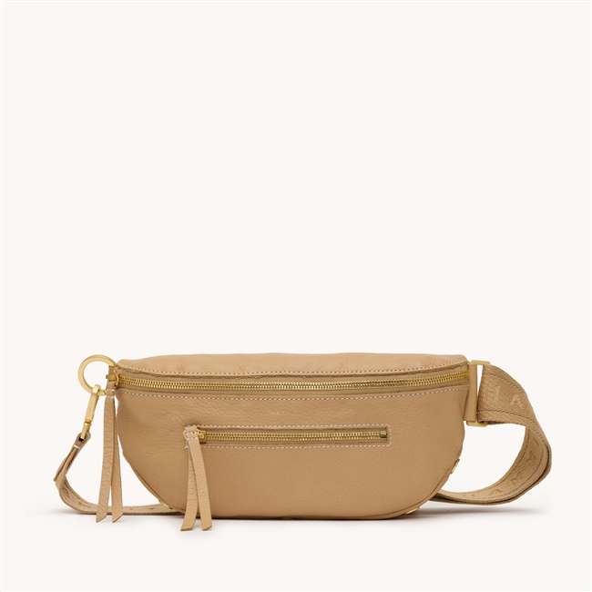 Hammitt Toasty Sand Brushed Gold Charles Crossbody Medium