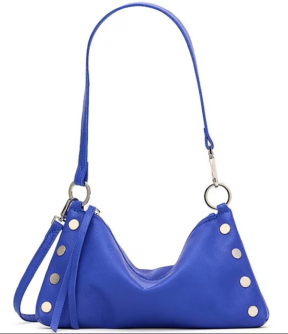 Hammitt Deep Water Blue Silver Kyle Handbag