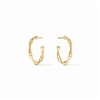 Julie Vos Gold Bamboo Small Hoop