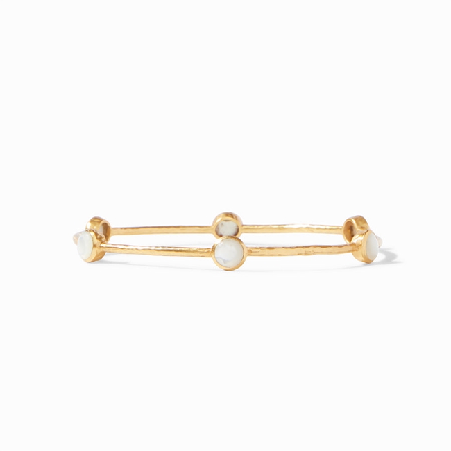 Julie Vos Milano Bangle Mother of Pearl Medium