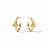 Julie Vos Gold Bee Hoop Small