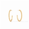 Julie Vos Gold Colette Beaded Hoop Medium