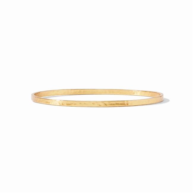 Julie Vos Gold Crescent Bangle Medium