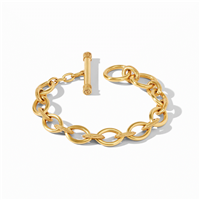Julie Vos Delphine Link Bracelet-Gold