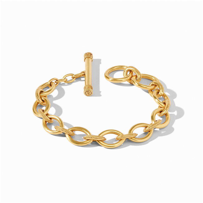 Julie Vos Delphine Link Bracelet-Gold