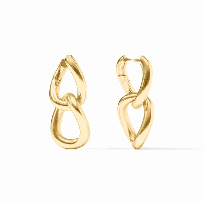 Julie Vos Gold Dolce 2-in-1 Earring