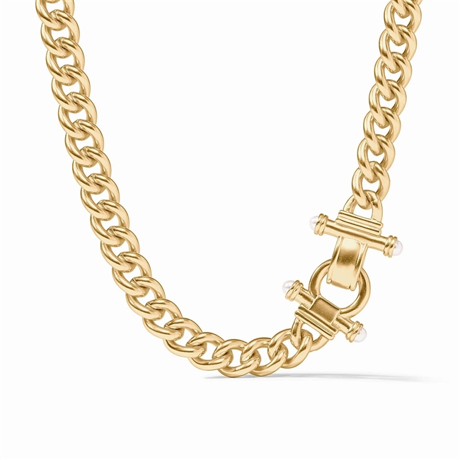 Julie Vos Gold Dolce Demi Link Necklace